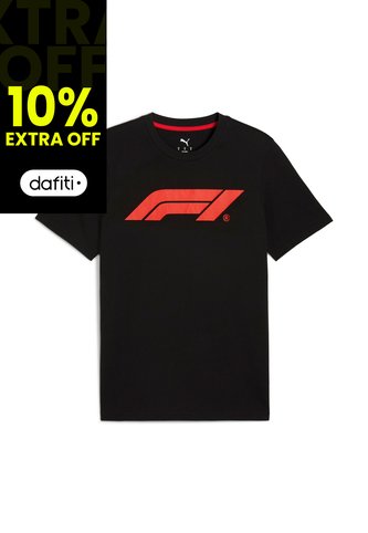 Camisa Deportiva Puma Original F1 Ess Logo Negro Para Hombre Puma