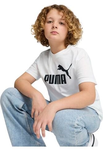 Camisa Deportiva Puma Original Ess No. 1 Logo G Blanco Niños Puma
