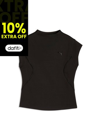 Camisa Deportiva Puma Originales Tech Sense Negro Para Mujer Puma