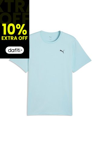 Camisa Deportiva Puma Original Tad Ess Solid Cat Azul Hombre Puma