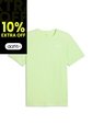 Camisa Deportiva Puma Original Ess Poly Texture Verde Hombre de Puma