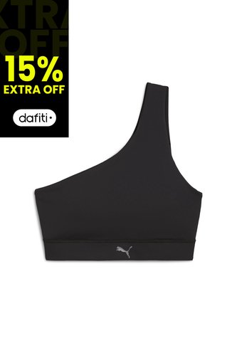 Top Deportivo Puma Originales Shape Asymmetrical Negro Mujer Puma