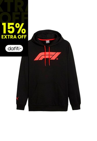 Hoodie Puma Original F1Ess Motorsport Logo Negro Para Hombre Puma