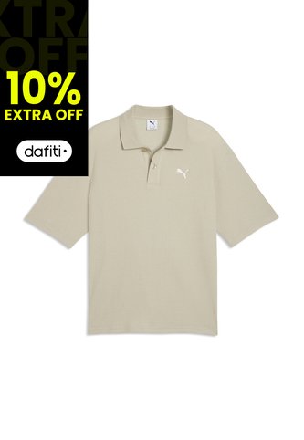 Camisa Tipo Polo Puma Original Wardrobe Ess Gris Para Hombre Puma