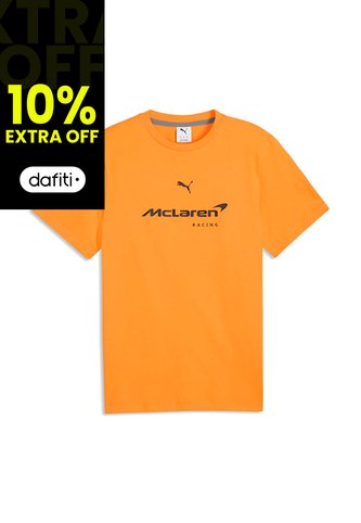 Camisa Deportiva Puma Original Mclaren BigLog Naranja Hombre Puma
