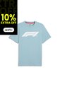 Camisa Deportiva Puma Original F1 Ess Logo Azul Para Hombres de Puma