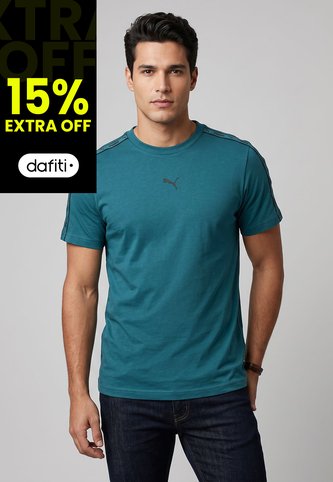 Camiseta Puma Essentials Verde Puma