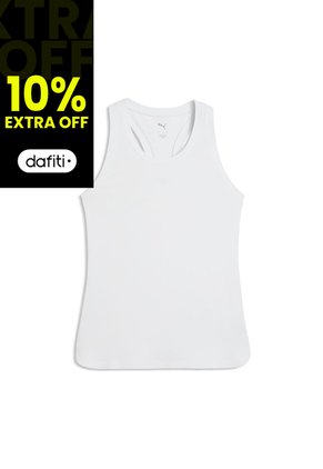 Camiseta Deportiva Puma Original Racerback Tank Blanco Mujer