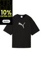 Camisa Deportiva Puma Originals Ess Graphics Leo Negro Mujer de Puma