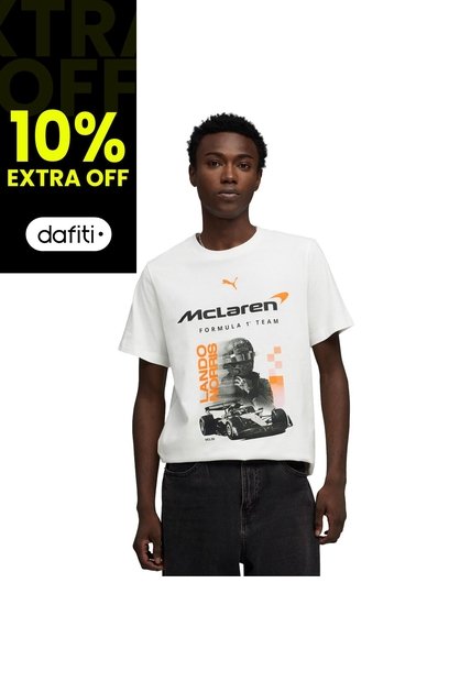Camisa Deportiva Puma Original Mclaren Racing Naranja Hombre