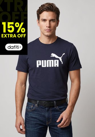 Camiseta Puma Essentials No. 1 Azul Puma