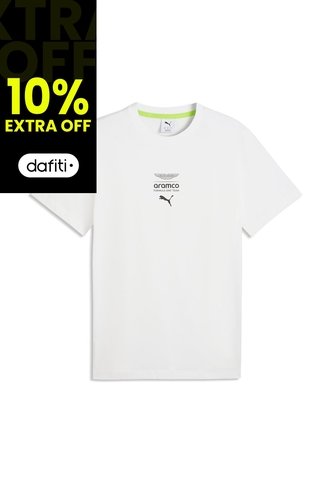 Camiseta Deportiva Puma X Aston Martin Blanco Hombre Puma
