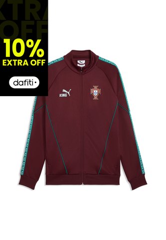 Chaqueta Deportiva Puma Fpf King Anthem Púrpura Para Hombres Puma