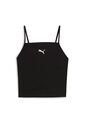 Camisas Deportivas Puma Wardrobe Ess Ribbed Tank Negro Mujer de Puma