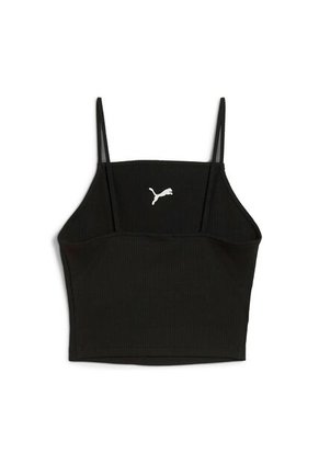 Camisas Deportivas Puma Wardrobe Ess Ribbed Tank Negro Mujer