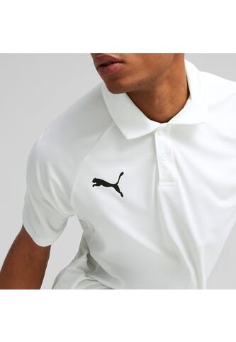 Camisa Tipo Polo Puma Teamliga Multisport Blanco Para Hombre Puma