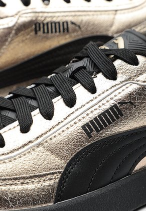 Tenis PUMA Club II Era Metallic Dorado