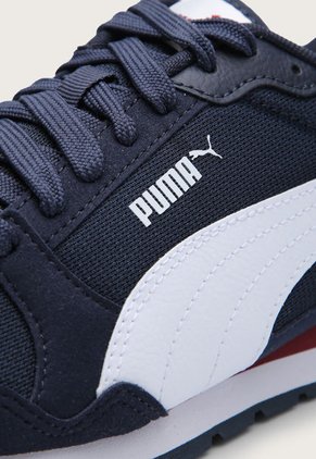 Tenis Lifestyle Azul Navy-Blanco-Rojo Puma St Runner V3 Mesh