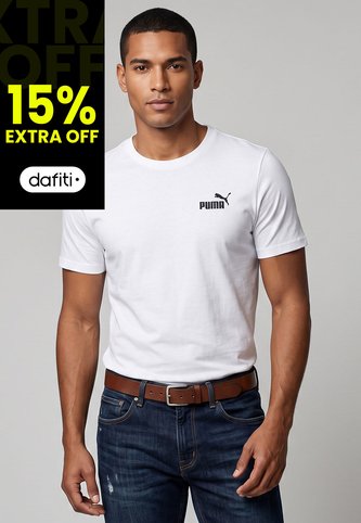 Camiseta Puma Essentials No. 1 Blanco Puma