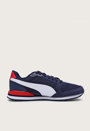 Tenis Lifestyle Azul-Blanco-Rojo Puma St Runner V3 Mesh