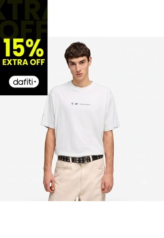 Camisa Deportiva Puma Original Bmw Mms II Blanco Para Hombre Puma