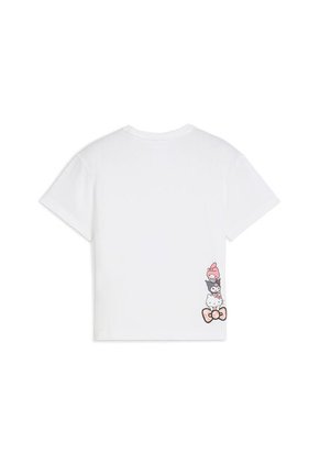 Camisa Deportiva Puma Original Hello Kitty Blanco Para Niños
