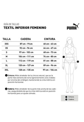 Pantaloneta Deportiva Puma Original Essentials 3 Negro Mujer
