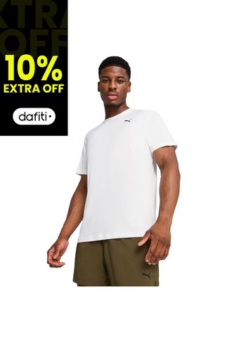 Camisa Deportiva Puma Original Tad Ess Texture Blanco Hombre Puma