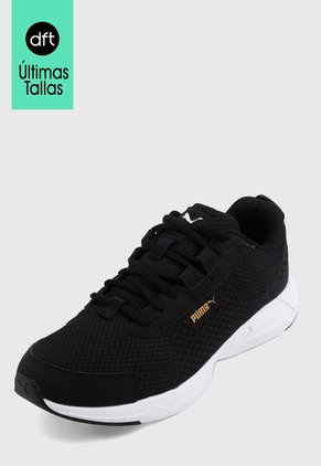 Tenis Running Negro-Blanco Puma Space Runner Alt SoftFoam