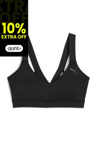 Top Deportivo Puma Original Pwrshape BraLow Negro Para Mujer Puma