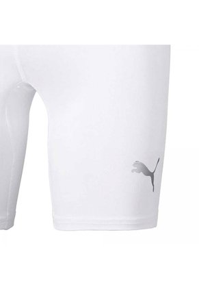 Pantaloneta Deportiva Puma Liga Baselayer Blanco Para Hombre