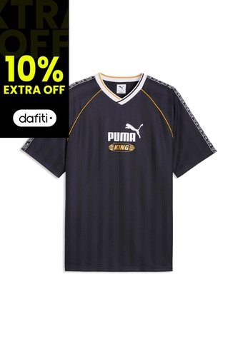 Camisa Deportiva Puma Original King Relaxed Azul Para Hombre Puma