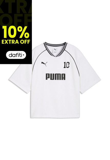 Camisa Deportiva Puma Original Sport Relax Blanco Para Mujer