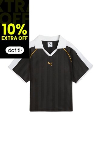 Camisas Deportivas Puma Original T7 Relaxed Negro Para Mujer Puma