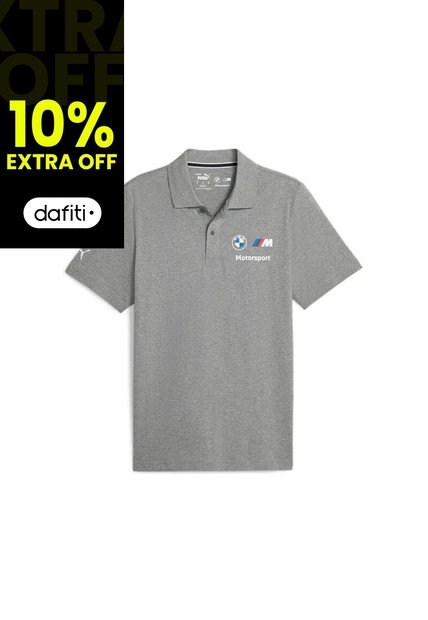 Camisas Tipo Polo Puma Original Bmw Mms Ess Gris Para Hombre