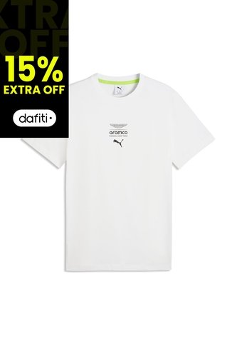 Camiseta Deportiva Puma X Aston Martin Blanco Hombre Puma
