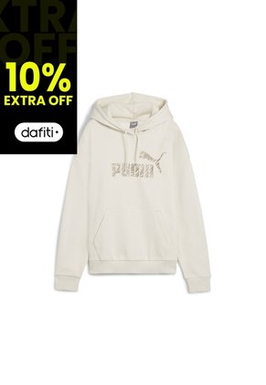 Hoodies Puma Originales Ess + Animal Fl Blancos Para Mujer