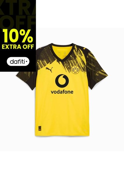 Camiseta Deportiva Puma Original Bvb Home Amarillo Hombre