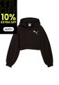 Hoodie Puma Original Ess Graphic Bedazzled Fz Tr Negro Mujer de Puma