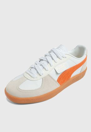 Tenis PUMA Palermo Leather Blanco