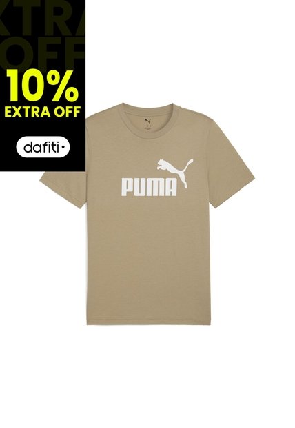 Camisa Deportiva Puma Original Ess No1 Logo Beige Hombre