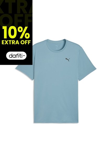 Camisa Deportiva Puma Original Tad Ess Solid Cat Azul Hombre