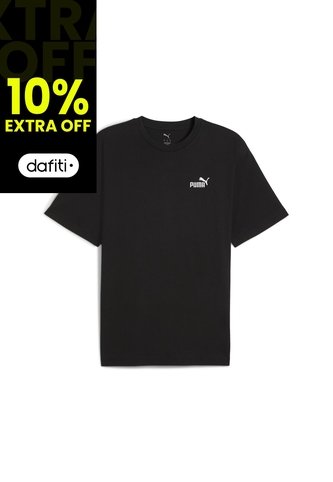 Camisas Deportivas Puma Ess Relaxed Small No. 1 Negro Hombre Puma