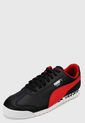 Tenis Lifestyle Negro-Rojo-Blanco Puma Roma Race de Puma
