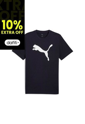 Camisas Deportivas Puma Originales Ess Logo Azul Para Hombre Puma