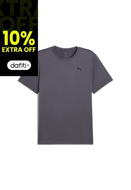 Camisas Deportivas Puma MTad Ess Left Chest Logo Gris Hombre