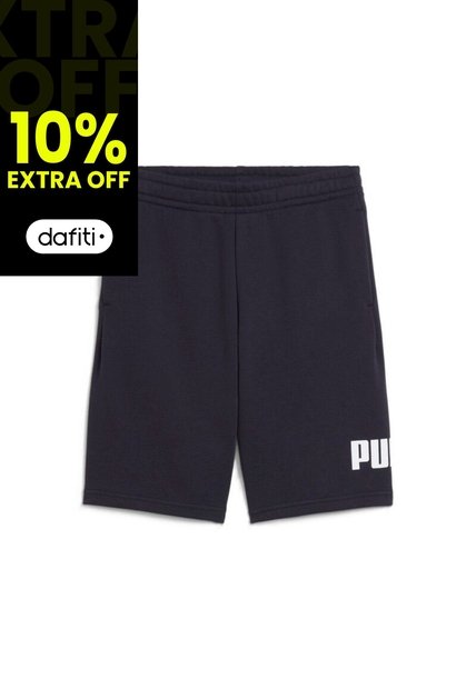 Pantaloneta Deportiva Puma Ess No1 Logo TrB Negro Para Niños