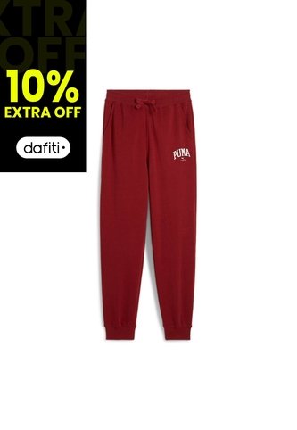 Pantalon Deportivo Puma Original Squad Tr G Rojo Para Niños Puma