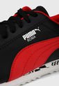 Tenis Lifestyle Negro-Rojo-Blanco Puma Roma Race de Puma