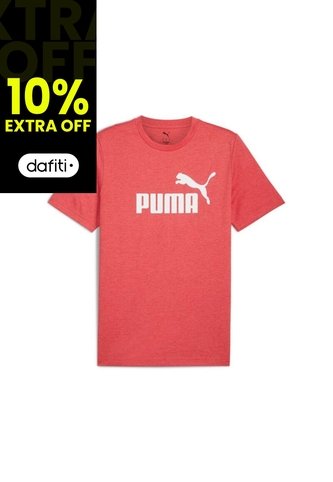 Camisas Deportivas Puma Ess No.1 Heather Naranja Para Hombre Puma
